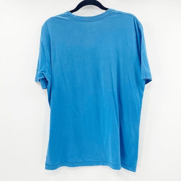 NFL LA Chargers T Shirt Men Size L Blue Graphic Super Bowl Crew Neck - Picture 2 of 3